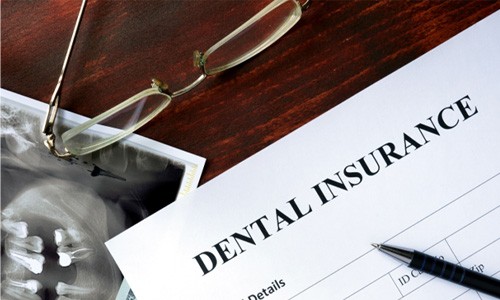 an empty dental insurance claim form