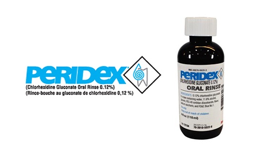 Peridex oral rinse